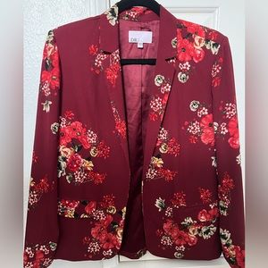 Floral Blazer